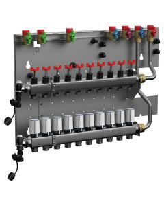 Floor distribution manifold for all HomeBloC® Digital types, except WRF + DLE
