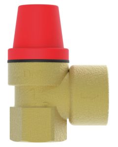 Pressure relief valves for heating systems