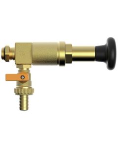 Hand filling pump without fill and drain valve