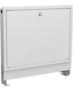 Flush-mounted / wall-mounted cupboard floor distribution manifold