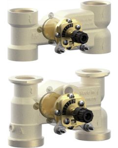 Extension set for 3-way mixing valve DN 32 / DN 40