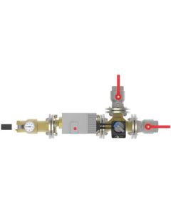 Return flow temperature maintenance with actuator - DN 50 (2")
