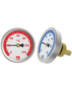 Thermomètre à cadran 50 mm (chauffage)