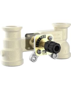 Extension set for 3-way mixing valve DN 20 / DN 25