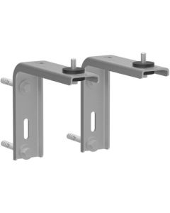 Wall bracket set for modular distribution manifold DN 25-32