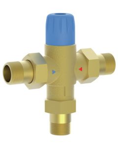 Service water mixing valve DN20