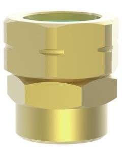 Connection internal thread for stainless-steel corrugated hose