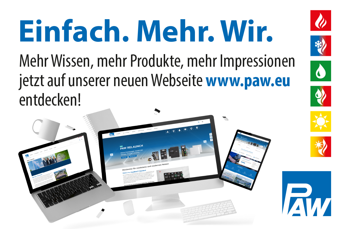 Neue PAW-Homepage