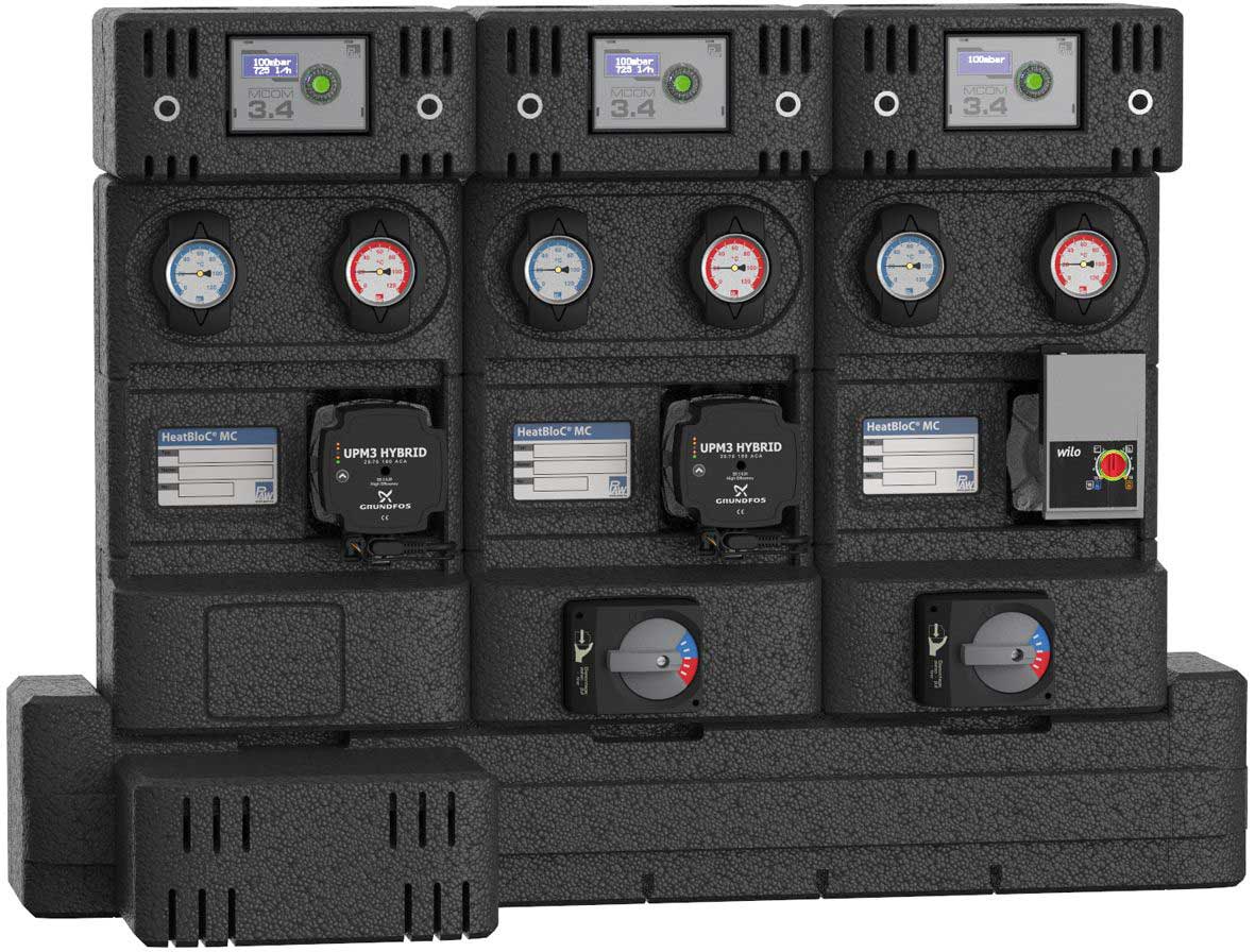 HeatBloC: Verteilsystem in Modulbauweise